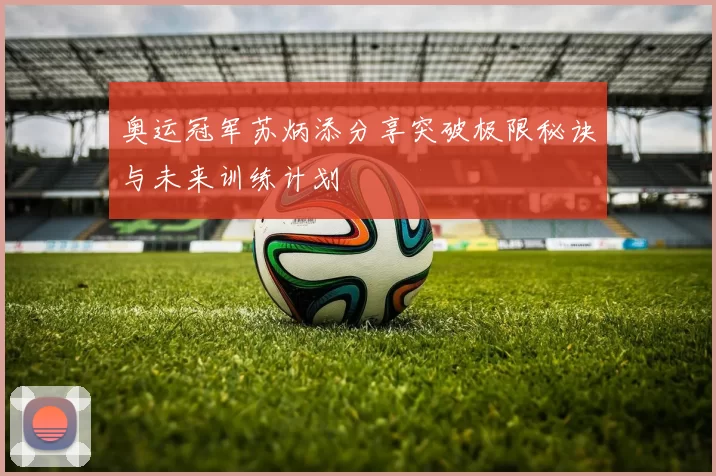 奥运冠军苏炳添分享突破极限秘诀与未来训练计划